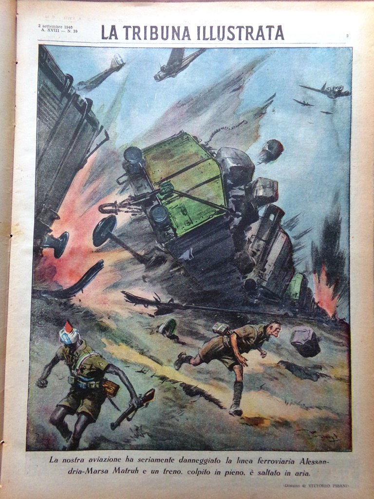 La Tribuna Illustrata 22 Settembre 1940 WW2 Bombe Londra Ungheria …