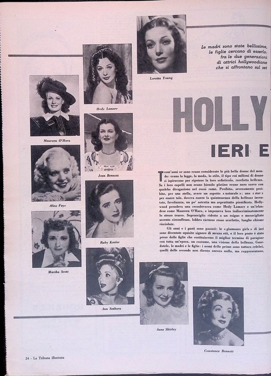 La Tribuna Illustrata 23 Agosto 1964 Kakeroma Crane Taylor Millain …