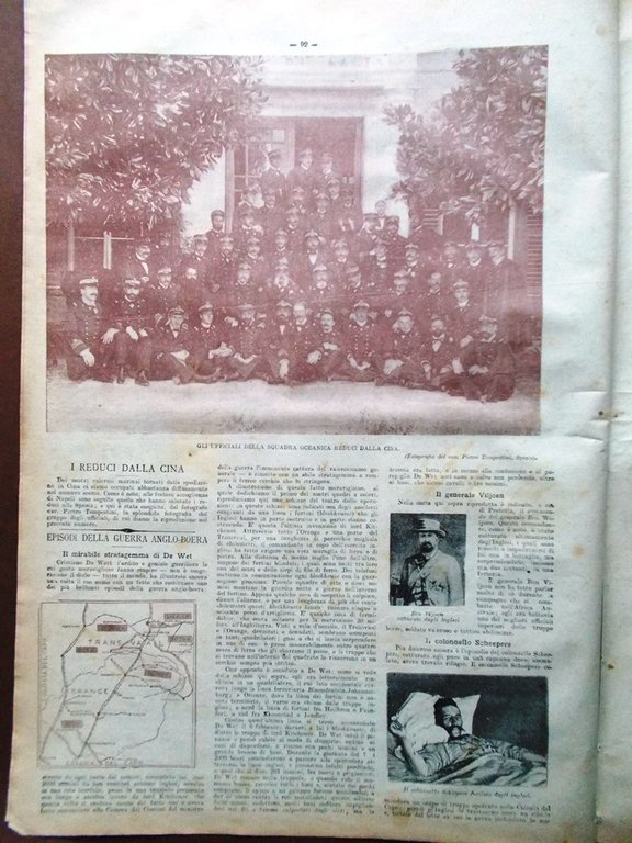 La Tribuna Illustrata 23 Febbraio 1902 Cina Dufferin Siamesi Michele …
