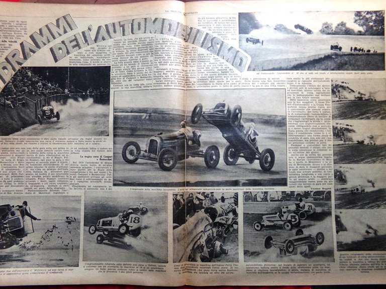 La Tribuna Illustrata 23 Gennaio 1938 Automobilismo Nozze in Grecia …