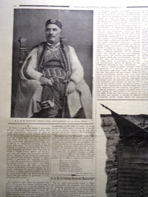 La Tribuna Illustrata 23 Giugno 1901 Cina Scuole Quirinale Nicola …