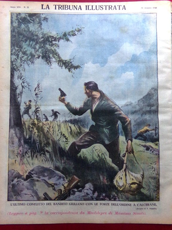 La Tribuna Illustrata 23 Maggio 1948 Stalin Giuliano Duce Einaudi … | Immagine Gallery 3