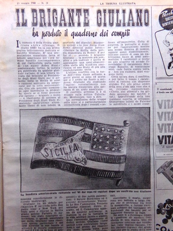 La Tribuna Illustrata 23 Maggio 1948 Stalin Giuliano Duce Einaudi … | Immagine Gallery 4