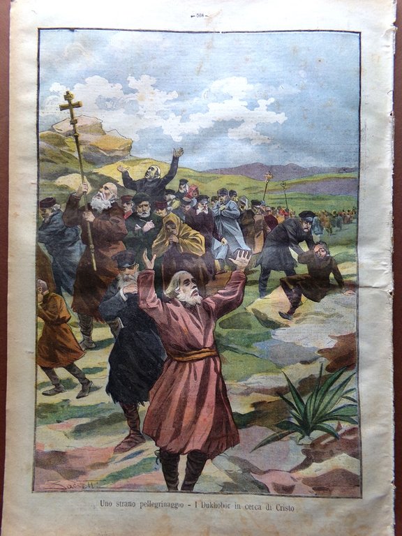 La Tribuna Illustrata 23 Novembre 1902 Arresto Mascagni Dukhobor Leopoldo …