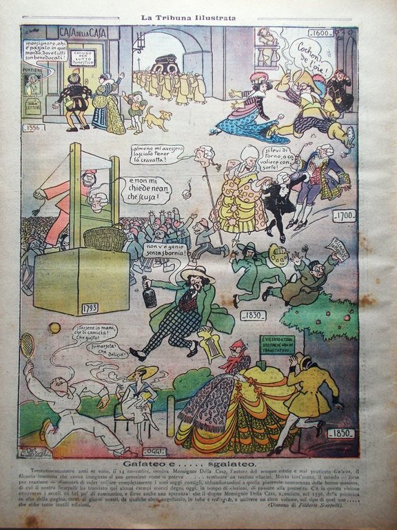 La Tribuna Illustrata 23 Novembre 1919 Sciopero Minatori Hindenburg Nino …
