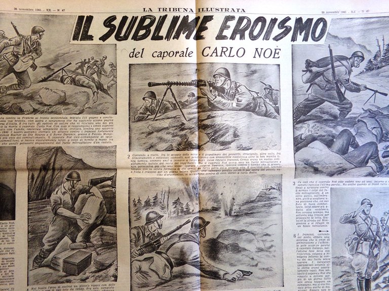 La Tribuna Illustrata 23 Novembre 1941 WW2 Diga Dnepr Stalin …