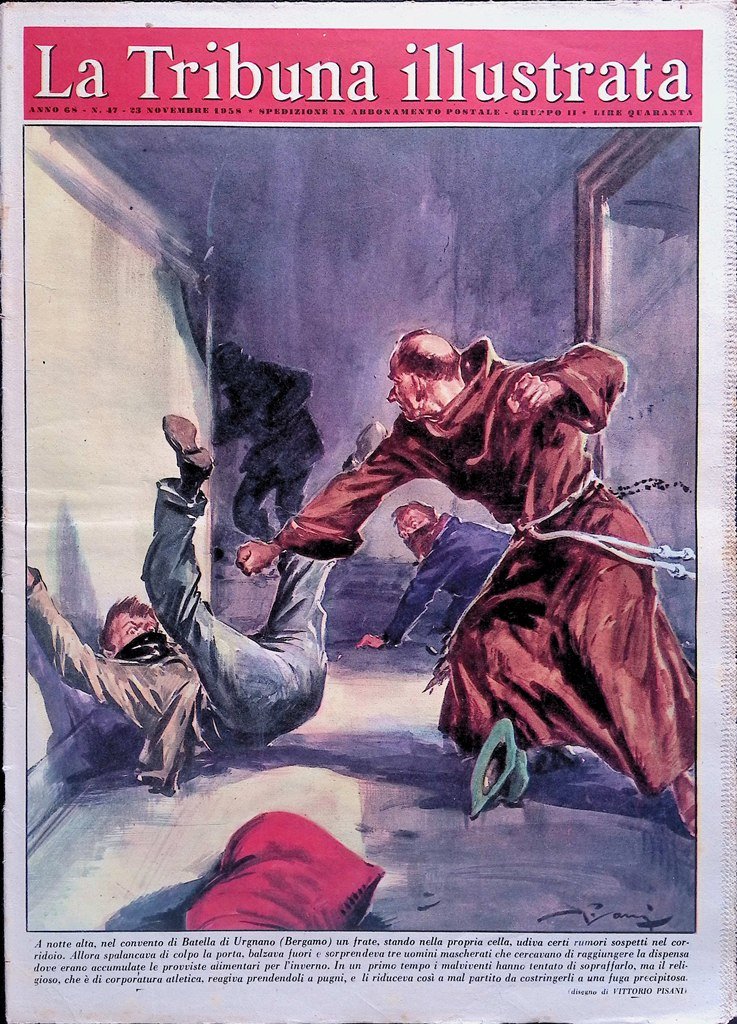 La Tribuna Illustrata 23 Novembre 1958 Vittoriano Sardou Rockefeller Ann …