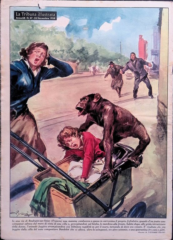 La Tribuna Illustrata 23 Novembre 1958 Vittoriano Sardou Rockefeller Ann …