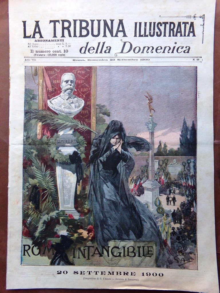 La Tribuna Illustrata 23 Settembre 1900 Viaggio Stella Polare Deputati …
