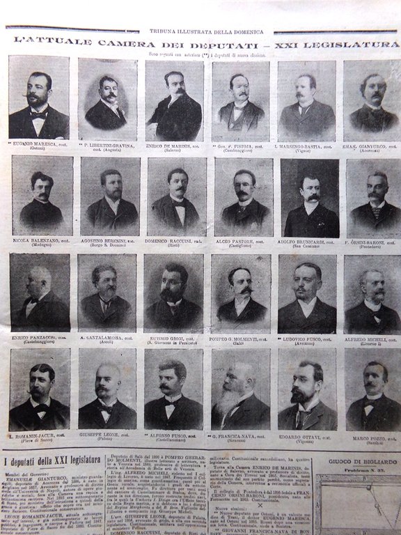 La Tribuna Illustrata 23 Settembre 1900 Viaggio Stella Polare Deputati …