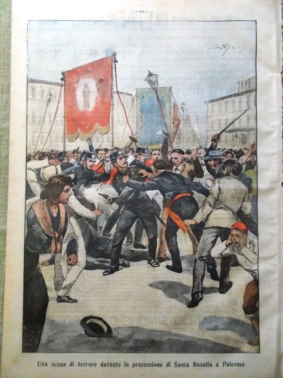 La Tribuna Illustrata 23 Settembre 1906 Interlaken Leontief Cardea Ciclismo …