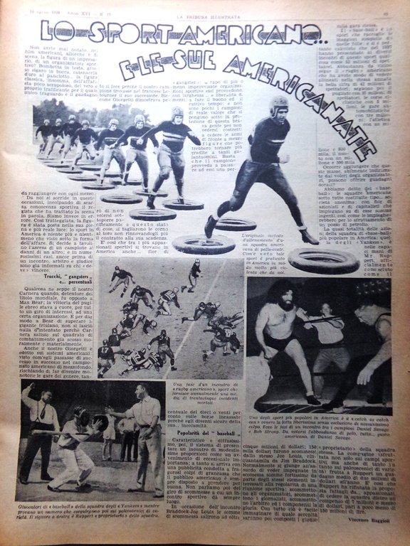 La Tribuna Illustrata 24 Aprile 1938 Gesù Pomezia Agro Termiti …