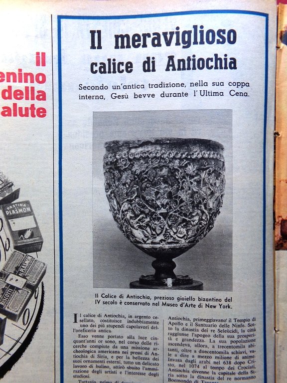 La Tribuna Illustrata 24 Aprile 1960 Padre Pio Macario Antiochia … | Immagine Gallery 2