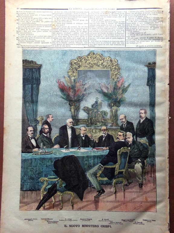 La Tribuna Illustrata 24 Dicembre 1893 Buon Natale Feste Nuovo …