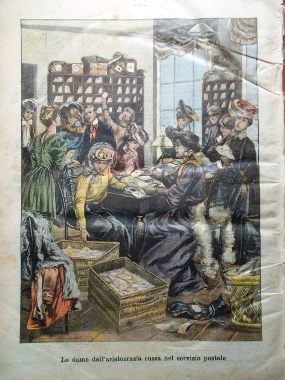 La Tribuna Illustrata 24 Dicembre 1905 Carducci Stazione Termini Roma …