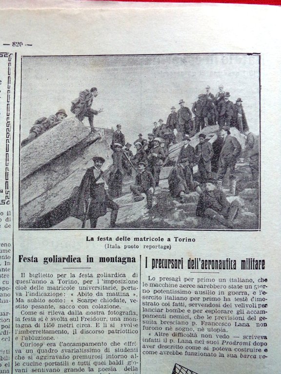 La Tribuna Illustrata 24 Dicembre 1911 Fried Hamid Granatieri Sardegna …