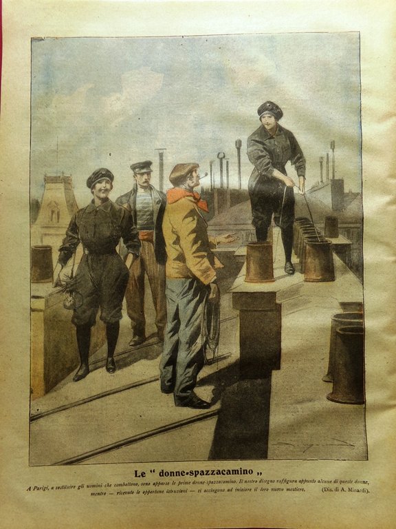 La Tribuna Illustrata 24 Febbraio 1918 WW1 Marinai Hamid Croce … | Immagine Gallery 3