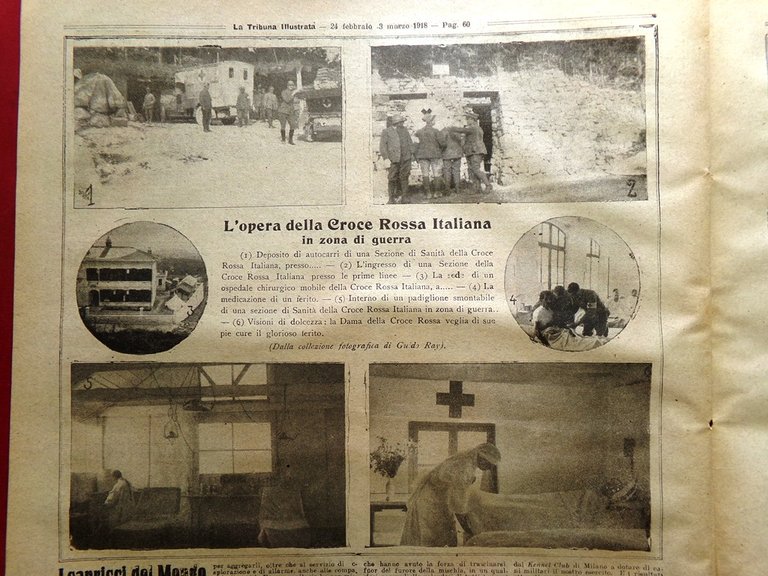 La Tribuna Illustrata 24 Febbraio 1918 WW1 Marinai Hamid Croce … | Immagine Gallery 4