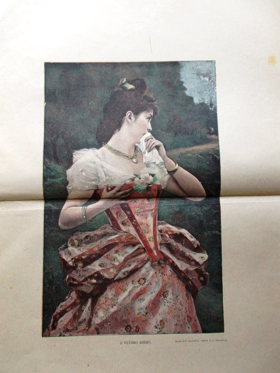 La Tribuna Illustrata 24 Gennaio 1892 Tewfik Kedive Lago di …