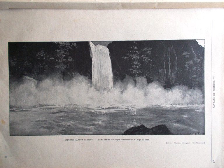 La Tribuna Illustrata 24 Gennaio 1892 Tewfik Kedive Lago di …