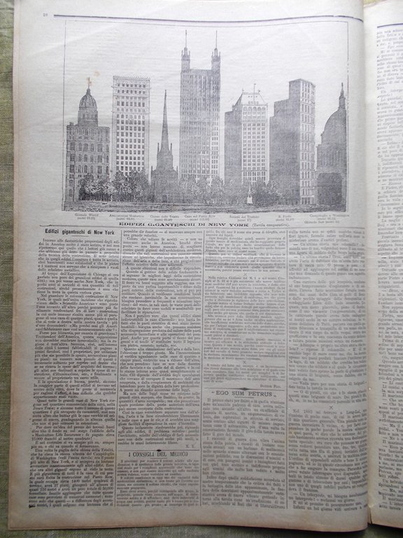 La Tribuna Illustrata 24 Gennaio 1897 Fame in India Calcutta …