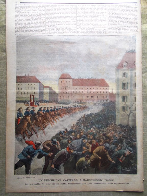 La Tribuna Illustrata 24 Gennaio 1897 Fame in India Calcutta …