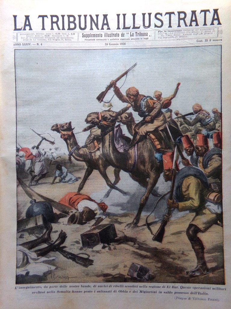 La Tribuna Illustrata 24 Gennaio 1926 El Bur Baltico Neve … | Immagine principale