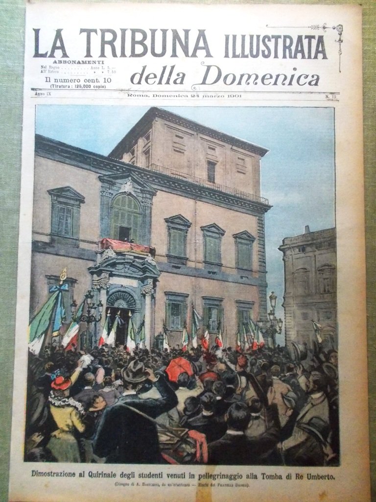 La Tribuna Illustrata 24 Marzo 1901 Marietta Salerno Adua De …