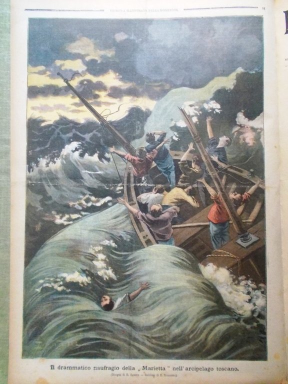 La Tribuna Illustrata 24 Marzo 1901 Marietta Salerno Adua De …