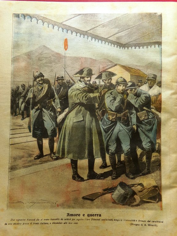 La Tribuna Illustrata 24 Marzo 1918 WW1 Batterie Piave Croce … | Immagine Gallery 3