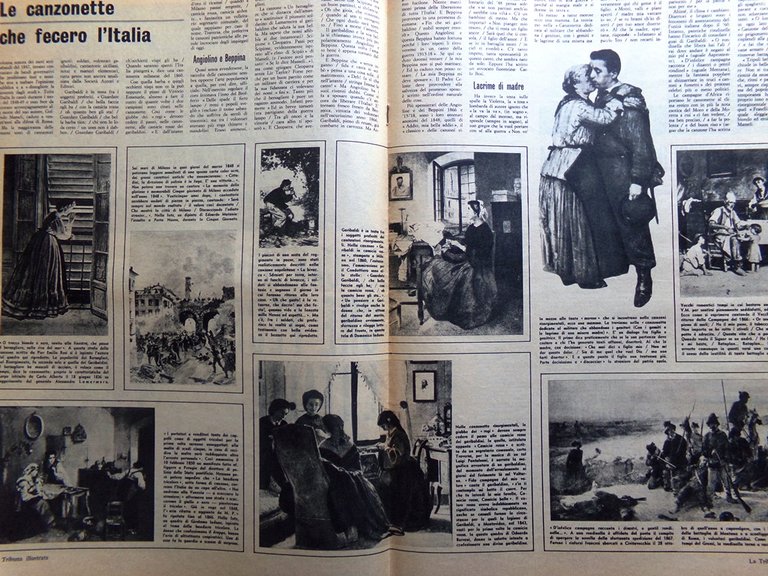 La Tribuna Illustrata 24 Marzo 1963 Autostrade Canzonette Vangelo Machen …