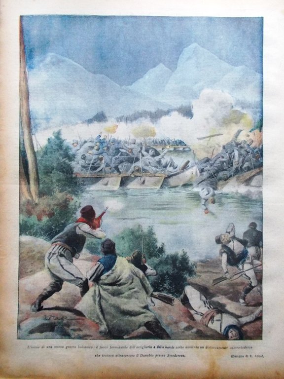 La Tribuna Illustrata 24 Ottobre 1915 WW1 Val di Landro …