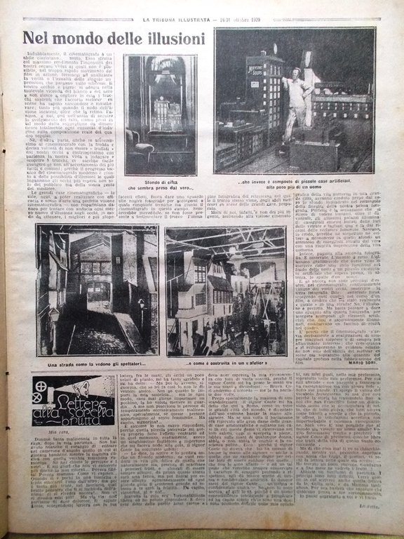 La Tribuna Illustrata 24 Ottobre 1920 Disarmo in Germania Tripolitania …