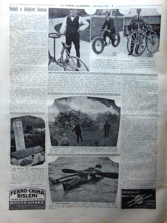 La Tribuna Illustrata 24 Ottobre 1926 James Figg Broughton Cassano … | Immagine Gallery 4