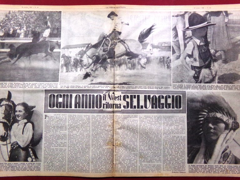La Tribuna Illustrata 24 Ottobre 1948 Prigionieri Russia Processo Graziani … | Immagine Gallery 4