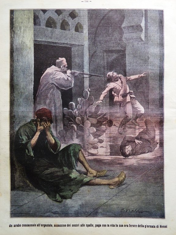 La Tribuna Illustrata 25 Agosto 1912 Elisabetta di Genova Jules …