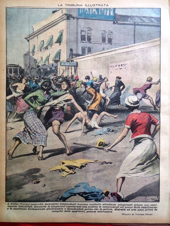 La Tribuna Illustrata 25 Agosto 1935 Caselli Gibilterra Varzi Nuvolari …