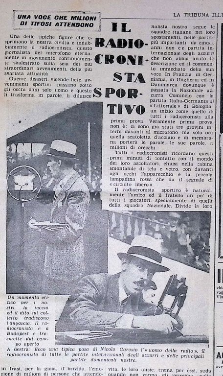 La Tribuna Illustrata 25 Aprile 1937 Commerci Mar Rosso Cinecittà …