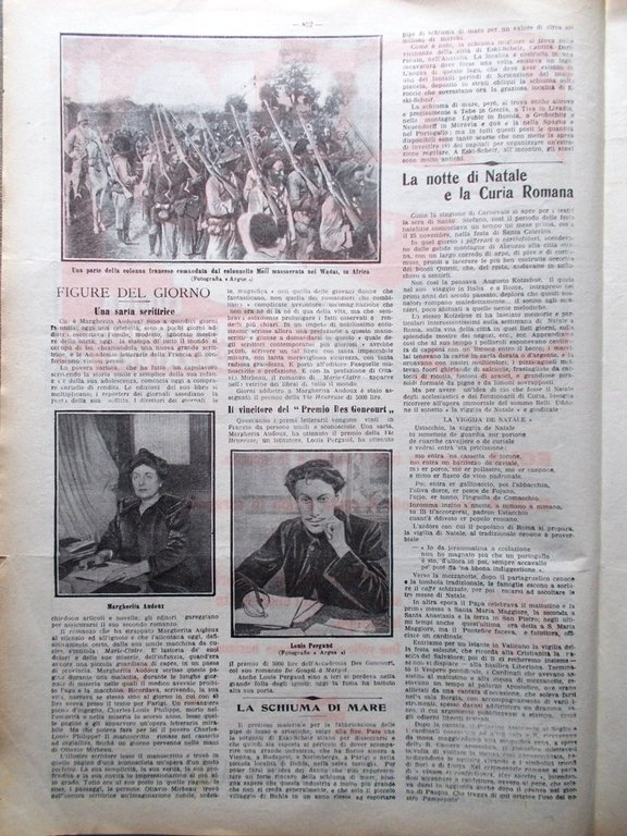 La Tribuna Illustrata 25 Dicembre 1910 Pergaud Graziani Giappone Somalia …