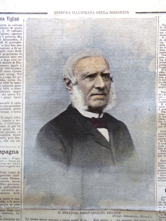 La Tribuna Illustrata 25 Febbraio 1900 Sarmiento Moreno Oblieght Vigliani …