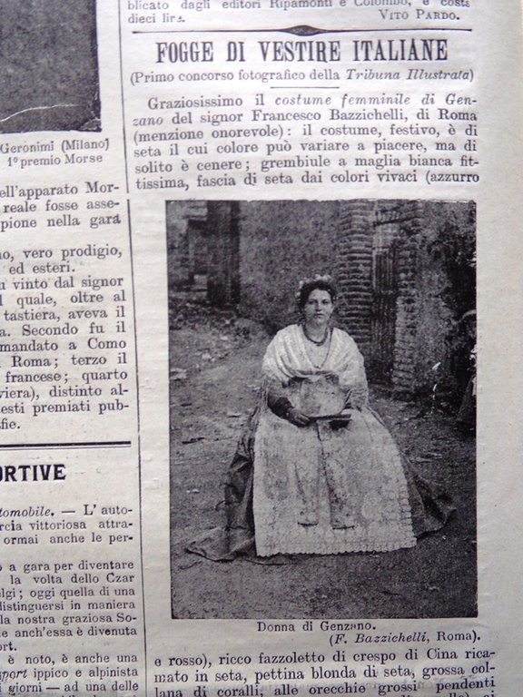 La Tribuna Illustrata 25 Giugno 1899 Ritorno Dreyfus Gara Como …