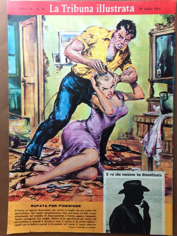 La Tribuna Illustrata 25 Luglio 1965 Dischi Volanti Cervino Gable …