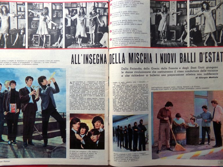 La Tribuna Illustrata 25 Luglio 1965 Dischi Volanti Cervino Gable …