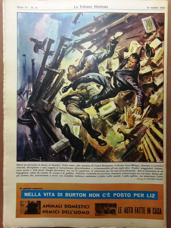 La Tribuna Illustrata 25 Marzo 1962 San Bernardo Rivera Vespucci …