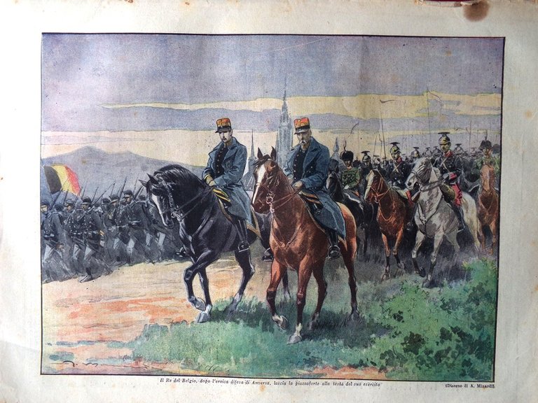 La Tribuna Illustrata 25 Ottobre 1914 WW1 Argentieri Zupelli Re … | Immagine Gallery 3