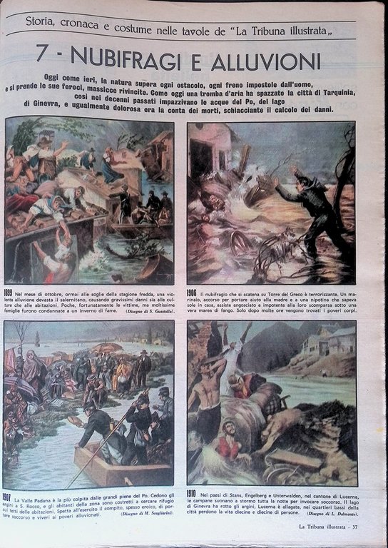 La Tribuna Illustrata 25 Ottobre 1964 Voskdhod Roma Pinelli Ciombè …