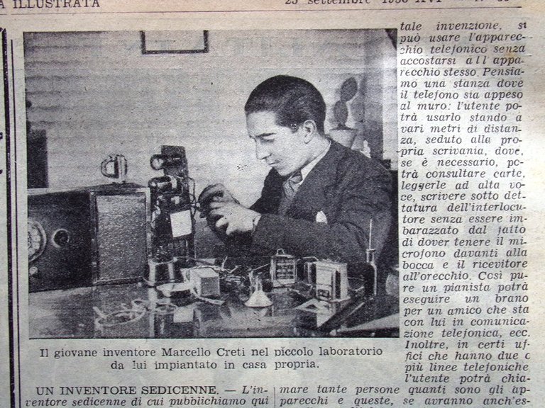 La Tribuna Illustrata 25 Settembre 1938 Caselotti Creti Monza Campionato …