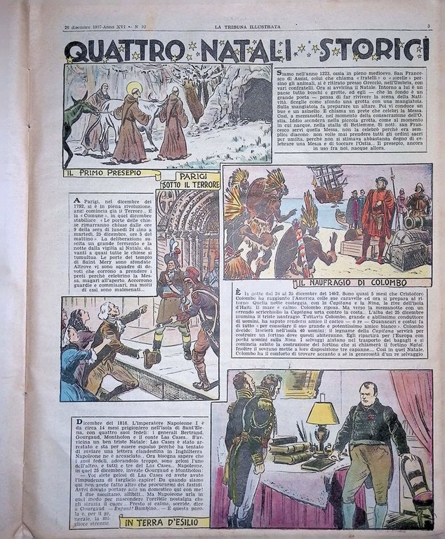 La Tribuna Illustrata 26 Dicembre 1937 Natali Storici Giappone Pescatrici …