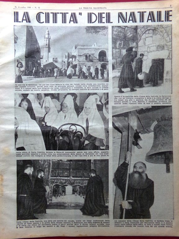 La Tribuna Illustrata 26 Dicembre 1948 Bandito Giuliano Hitler Eva … | Immagine Gallery 2