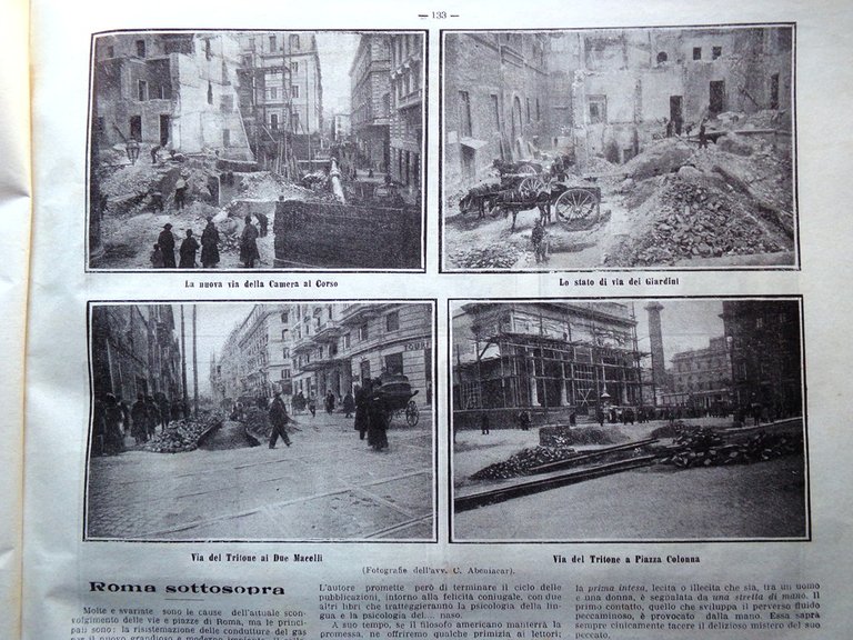 La Tribuna Illustrata 26 Febbraio 1911 Gare Aviazione Frana Messina …